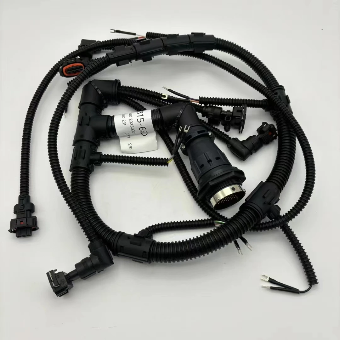 Construction Machinery Parts Engine Wiring Harness 201-06-71132 Wire Harness High Performance