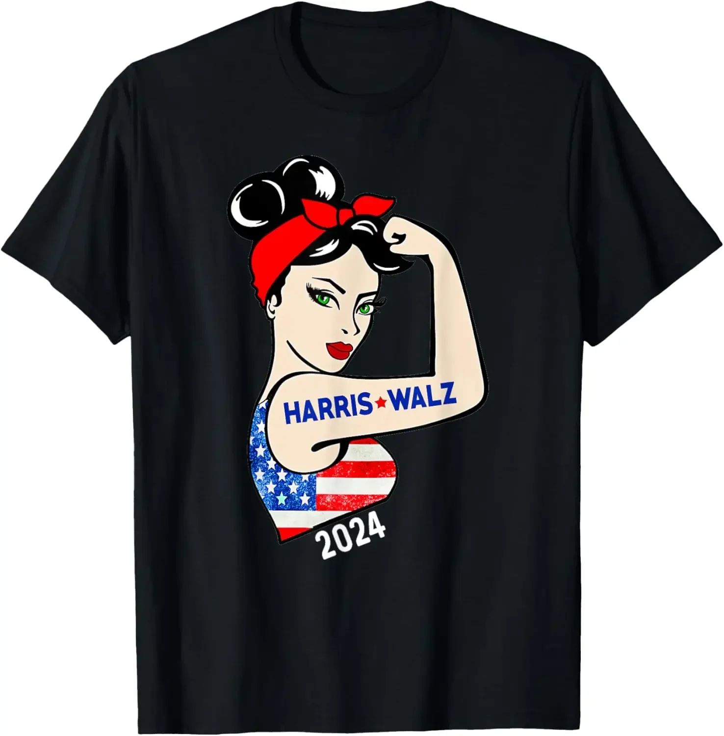 Harris Waltz 2024 Election 24 Womens T-Shirt