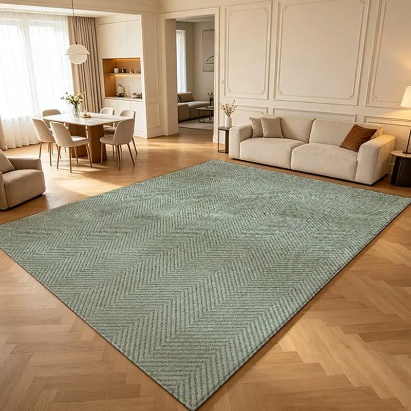 1 Piece Herringbone Woven Carpet, Soft Comfortable, All Seasons, Easy To Care, Home Decor, Room Decor, Winter, Autumn, In Living Room, Bedroom, Dining Area
