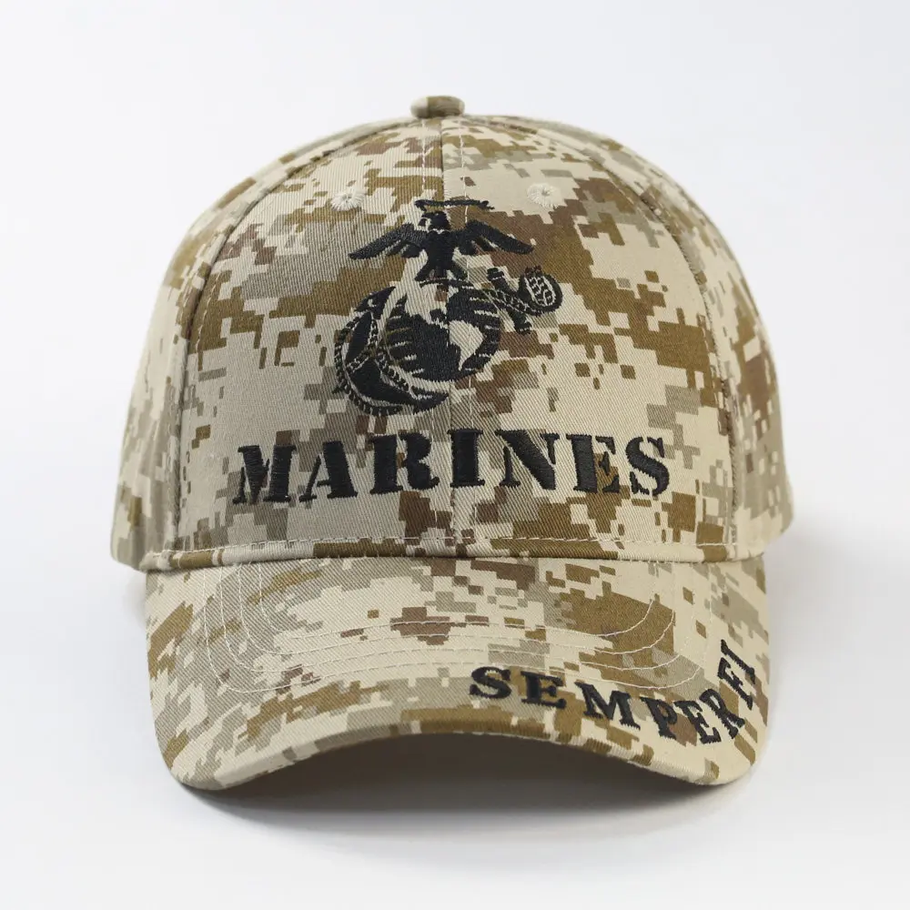 Camouflage military enthusiast cotton baseball cap hunting equipment clothing accessory