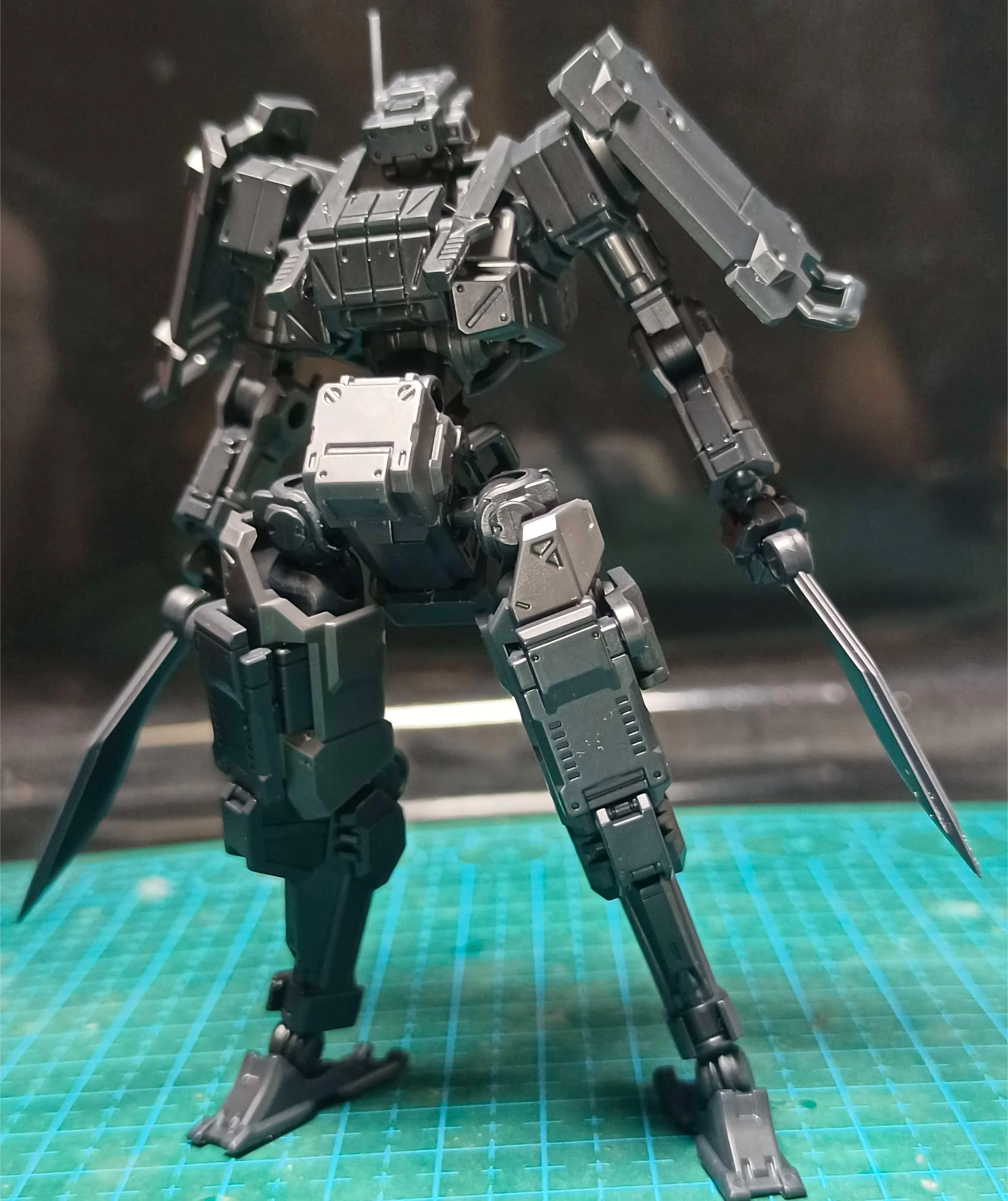 Sheik Mainland Fenrir-A6 Assault Type Mecha Assembly Model Kit Militaire Robot Action Figure Collectible Hobby Speelgoed voor volwassenen