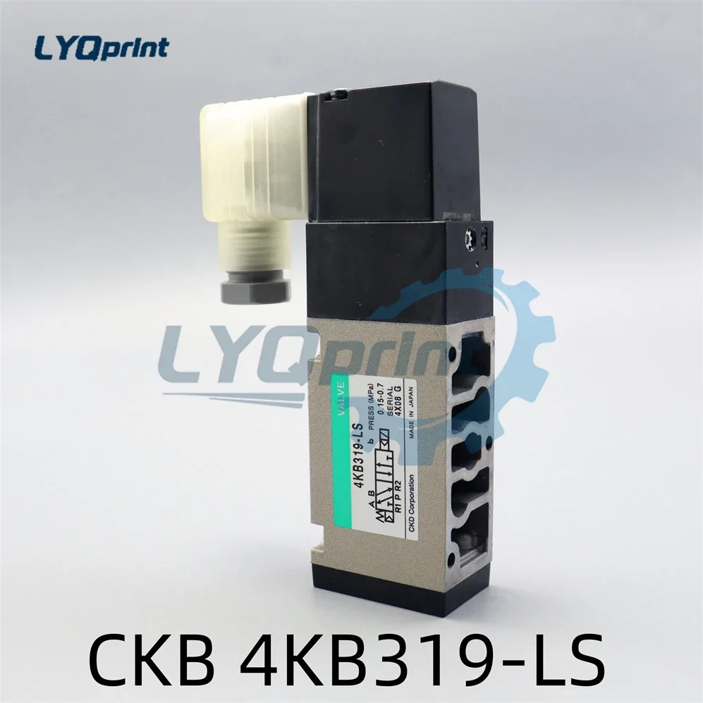 Flat 1Piece High Quality Printing Machine Spare Parts CKB 4KB319-LS Solenoid Valve For Roybi Printing Machine Parts Accurate