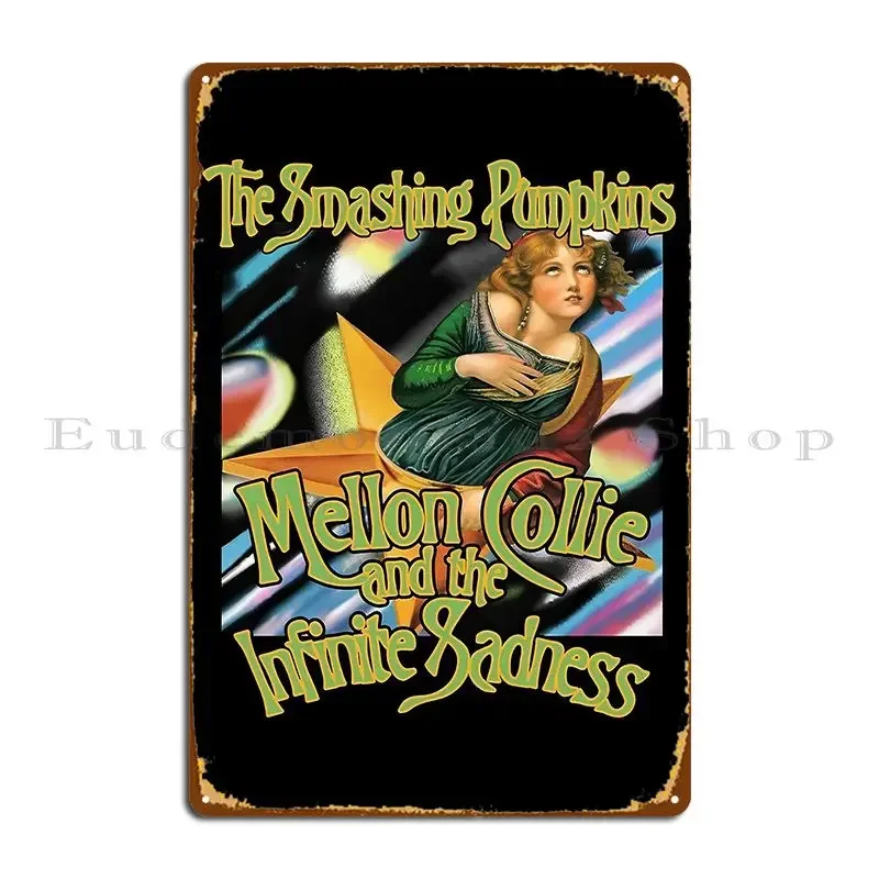 The Smashing Pumpkins Melon Collie Infinite Sadness Metal Plaque Poster Plates Print Cave Club Wall Pub Tin Sign Poster