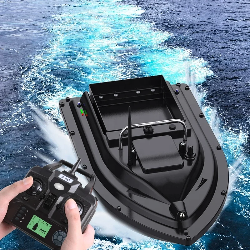 

500M Remote Control GPS RC Fishing Boat Double Motor Night Light 2kg Loading Finder Fishing Bait Boat