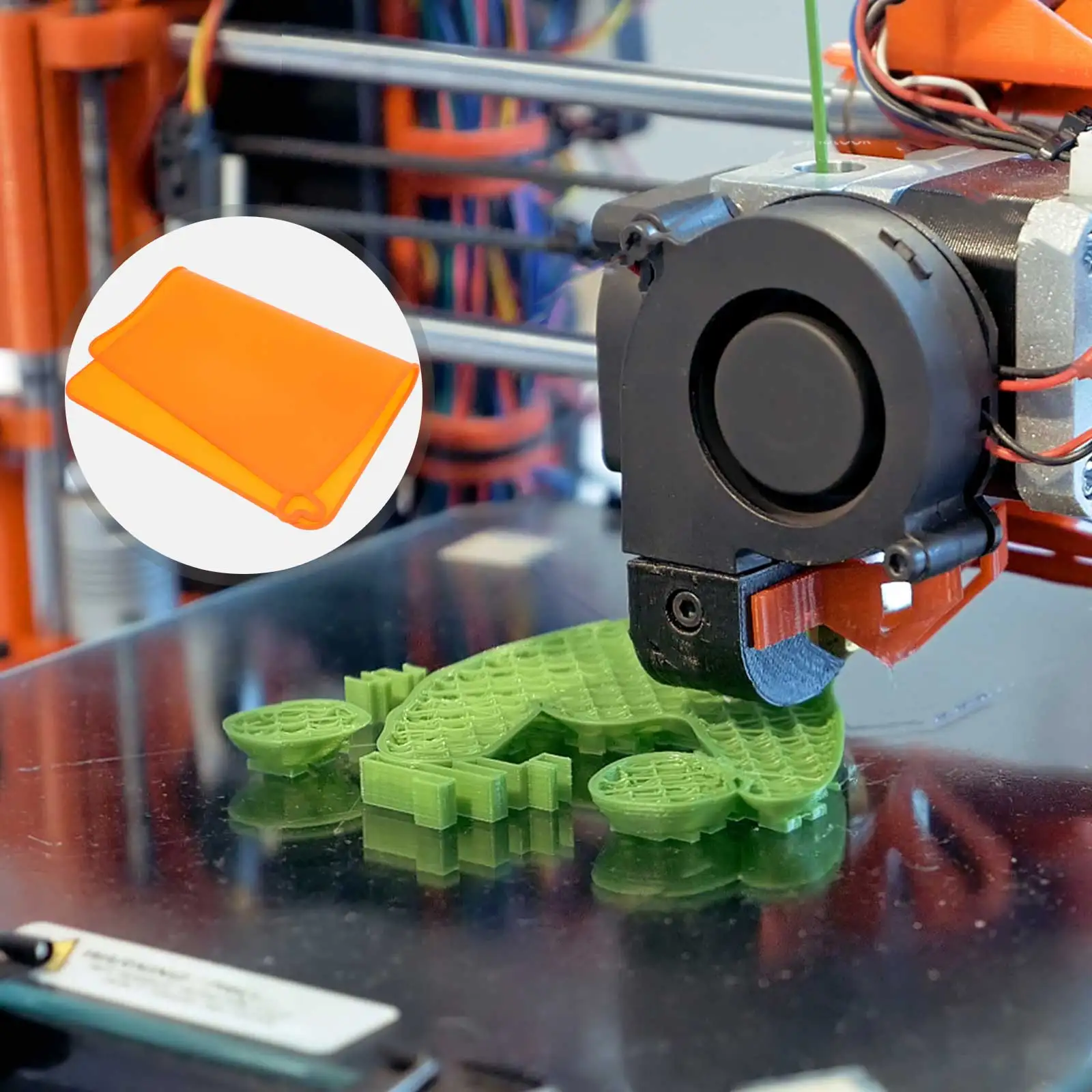 

2Pcs Photosensitive Silicone Mat Non-Slip 3D Printing Pad Anti-Skid Stable 3D Printer Silicone Accessories Non-Slip Mat