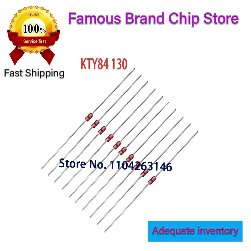 

50 шт./лот, новый KTY84-130 KTY84/130 KTY84 DO-34 на складе