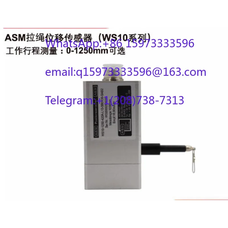 Drawing rope displacement sensor WS10-1250-420A-L10 Drawing wire displacement sensor Drawing rope ruler