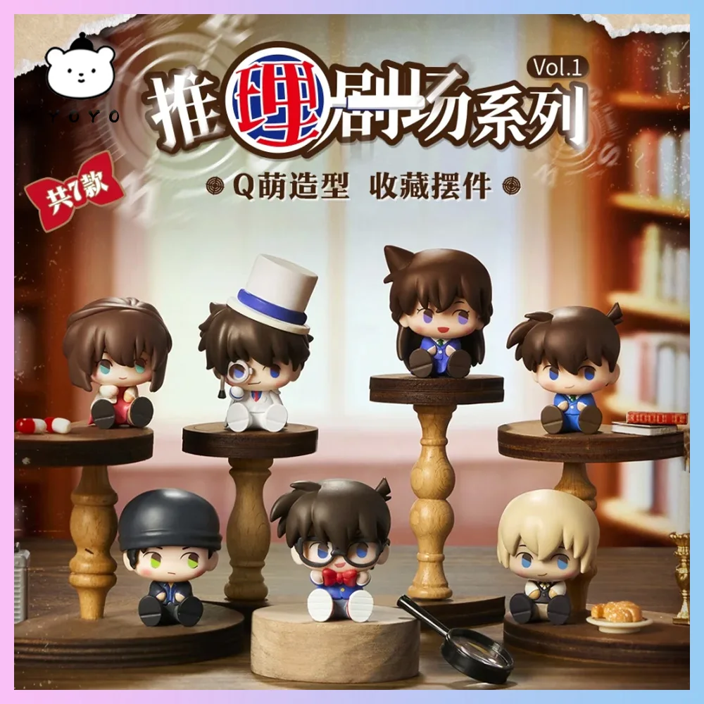 

MINISO Detective Conan Mystery Theater Series Figure Mystery Box Trendy Toys Merchandise Figure Anime Merchandise Blind Box