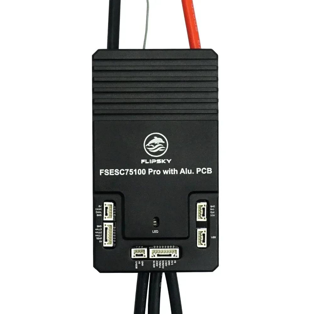 100A 75100 Pro With Aluminum PCB Based On VESC Electric Speed Controller For Skateboard Scooter Longboard Ebike