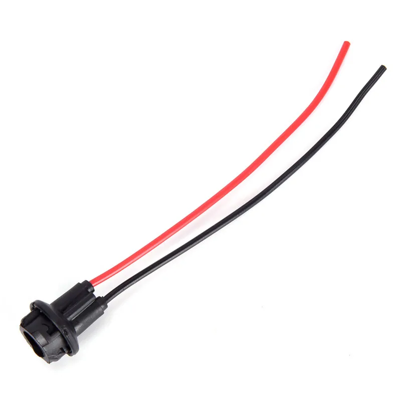 1PCS T10 W5W Car Wedge Light Bulb Socket Rubber Light Bulb Socket Lamp Holder Connector For Car Truck Boat