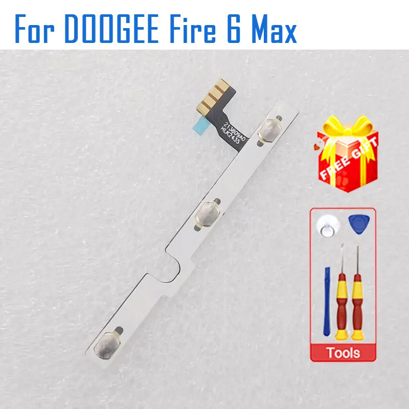 جديد الأصلي DOOGEE Fire 6 ماكس حجم الطاقة زر مفتاح كابل الجانب كابل فليكس FPC ل DOOGEE Fire 6 ماكس هاتف ذكي
