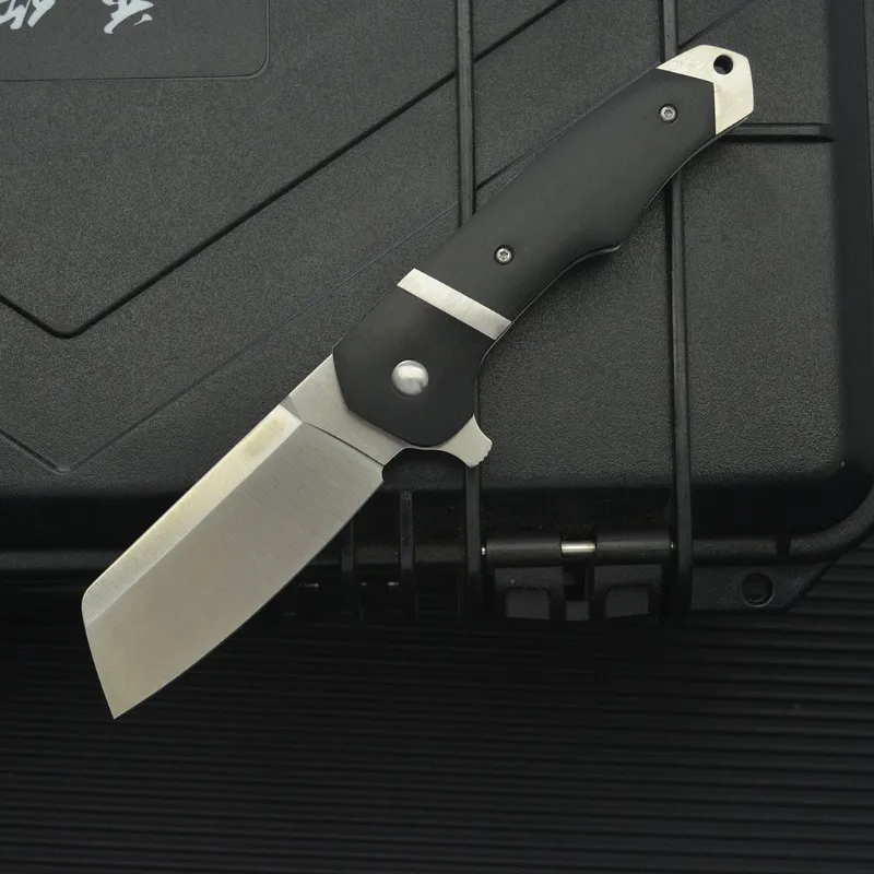 Cuchillo plegable de bolsillo para acampar al aire libre, cuchillo de supervivencia para senderismo, caza táctica, hoja 8CR13MOV, cuchillos portátiles de autodefensa para frutas, herramienta EDC