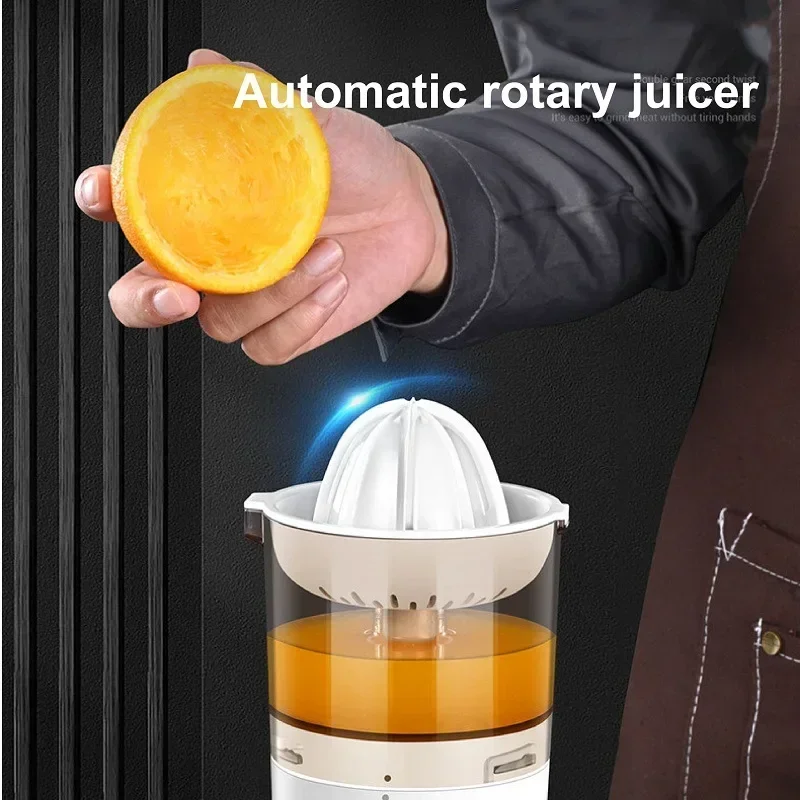 

USB Chargeable Juicer Fruit Press Machine for Home Kitchen 250ml Portable Electric Juicer Orange Lemon Fruit Squeezer Extractor