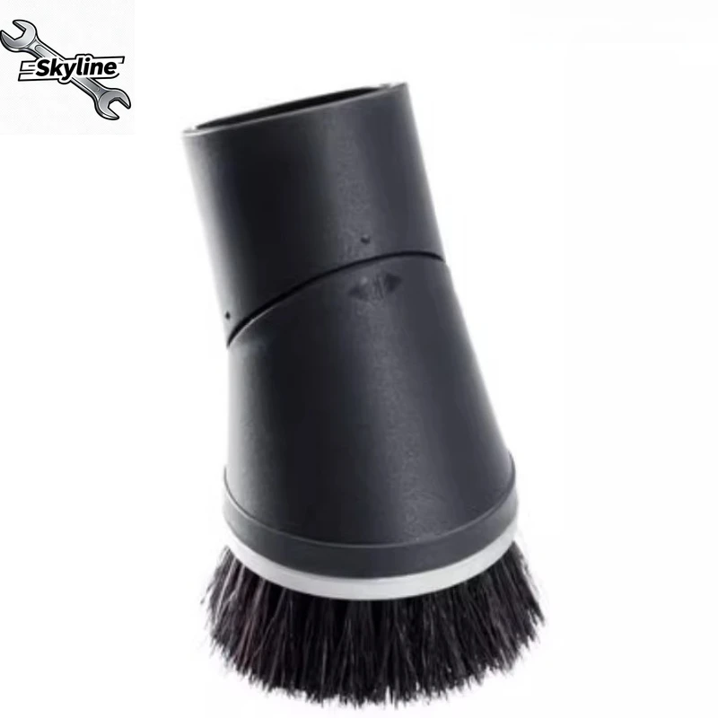 Universal Vacuum Cleaner Replacement Nozzle & Round Brush Head Multi Functional Cleaning Attachments Fit All Machine Models
