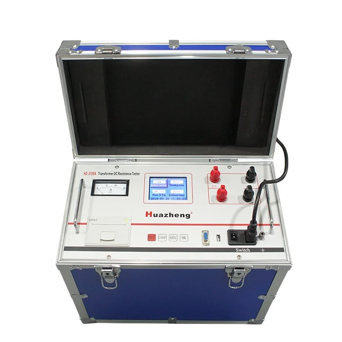 Huazheng Electric HZ-3150A 50A Portable DC Winding Resistance Tester for Power Transformer