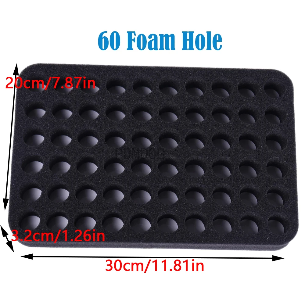 30/60/80 Slot Foam Hole Diamond Painting Cross Stitch Accessories Tool Container Storage 5D Embroidery Mosaic Gift For case