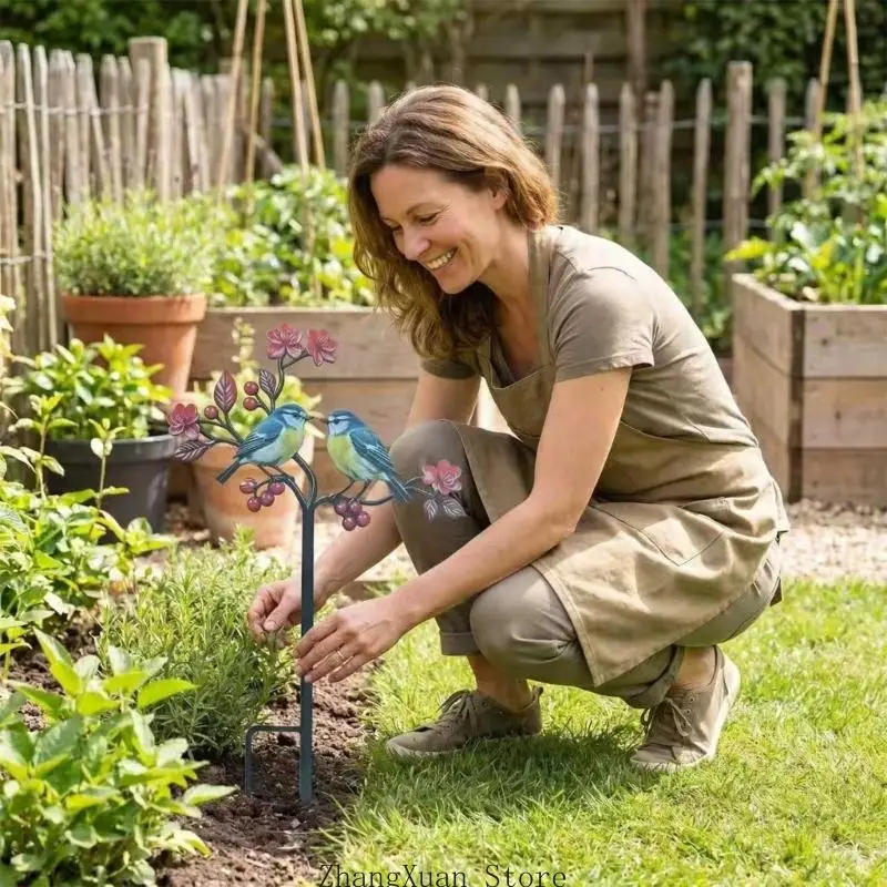 Outdoor-Vogeldeck aus Metall für Gartendeck und Kenotaphraum mit permanenter Oberfläche 3XUF – Detail 9