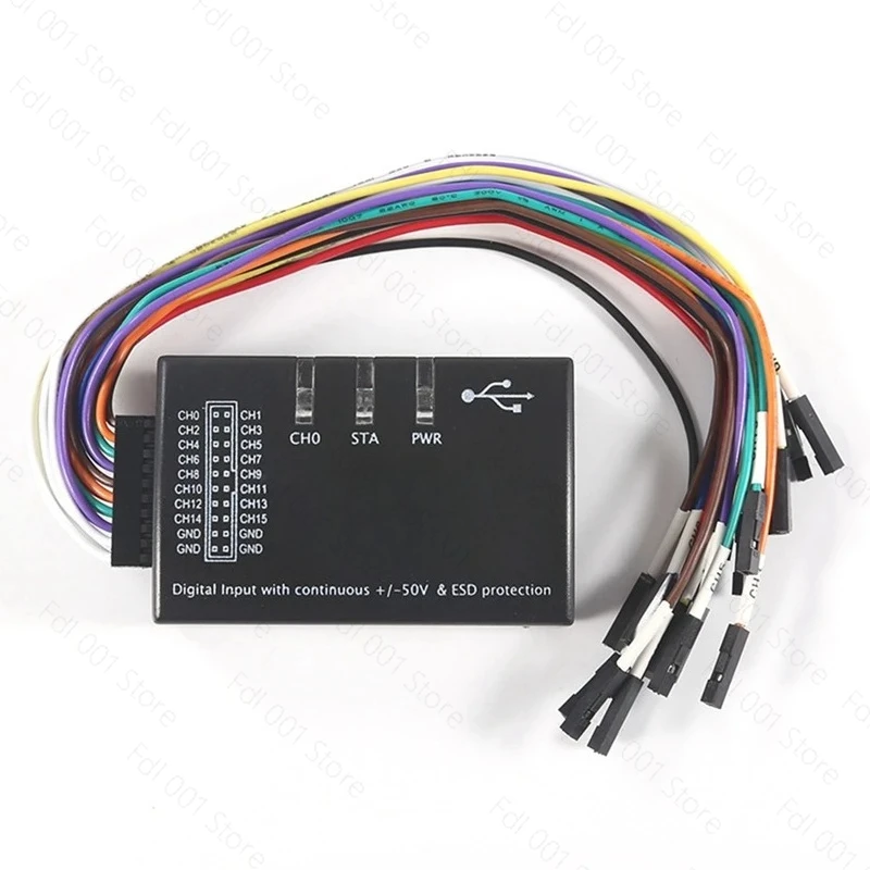 Saleae Logic USB Logic Analyzer | 16 Channels 100M Sample Rate Official Version