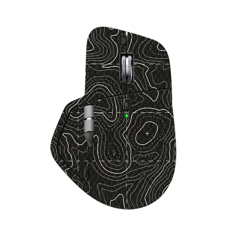 Mouse Grip Tape for Logitech MX Master 4 Non-Slip Full Coverage Mouse Skins Ultra Thin 0.5mm 3M Adhesive Sweat Absorbent