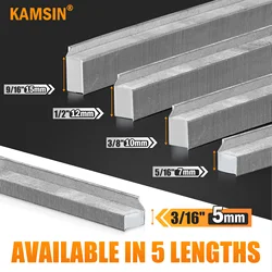 30 Gauge 5-15mm (5/16-1/2'') Length 10.3mm Width Hard Wood Type Carbon Steel V Nails for V1015, 4000 PCS/Box, for Picture Frames