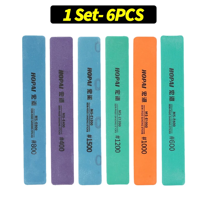 Semi-Rigid Sanding Sticks for Model Making
