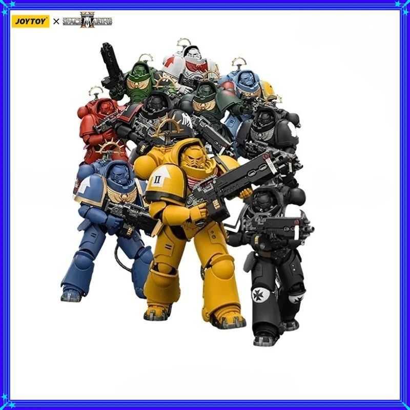 

JOYTOY Warhammer 40K Game Edition Heavy Intercessor Heavy Bolt Rifle Pistol 18 Scale Anime Action Figure 10 Count Set