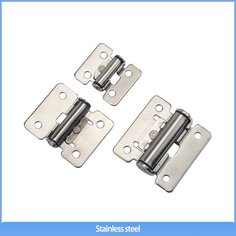 Stainless Steel Damping Hinge - Upward Opening 180-Degree Free-Stop Torque Hinge with Any Angle Positioning