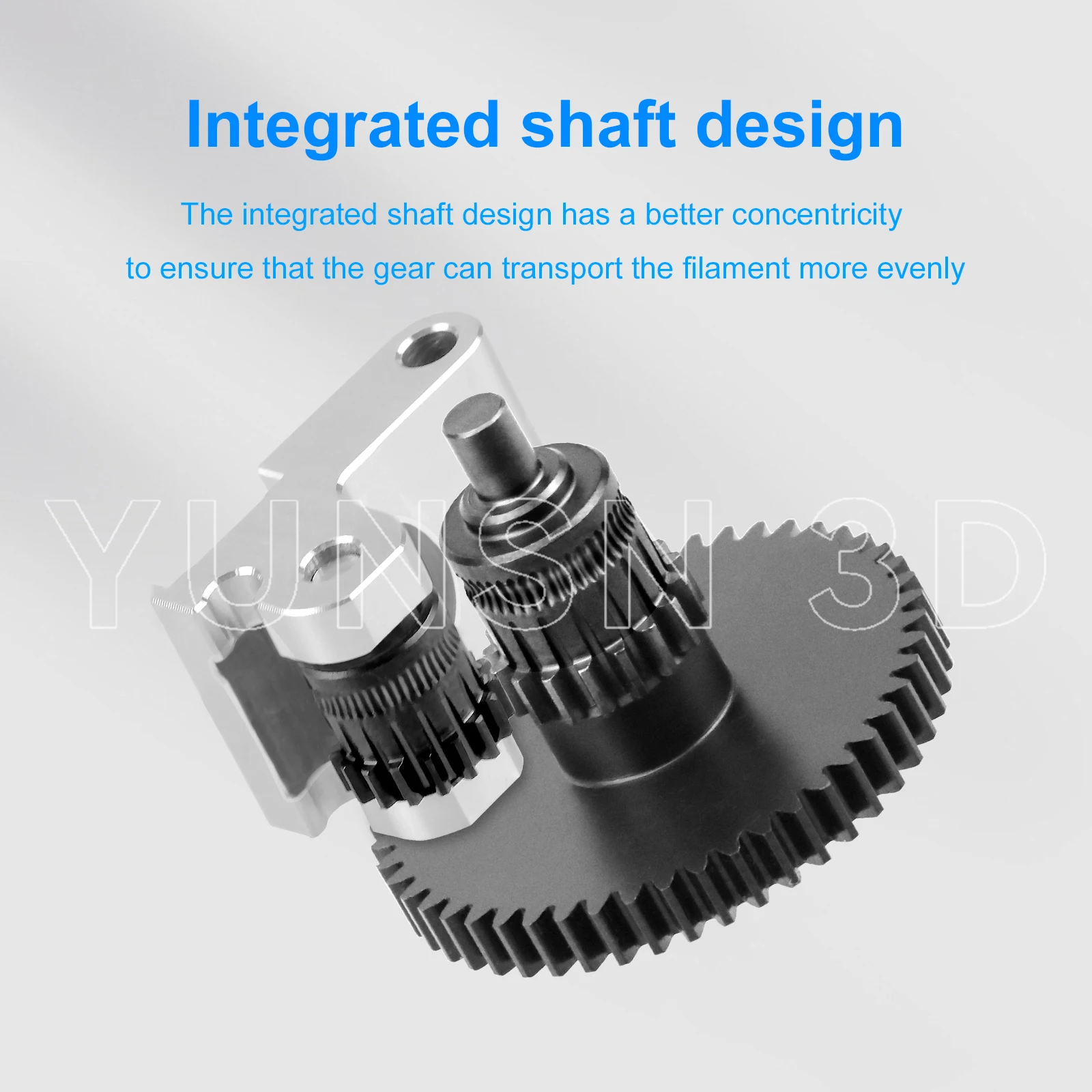 Zahnradsatz für Flashforge Adventurer 5M/5M Pro Extrusionskopf CNC Nanobeschichteter Extruder Dual Drive Gear 3D-Drucker Hotend Druckteil – Detail 6