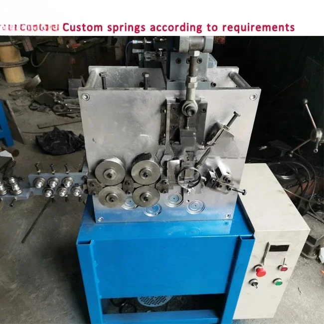 Hot Sales Curtain Hook Camless Wire Spring Manufacturer Assembly Machine Mattress Ring Buckle Binder Spring Ring Forming Machine