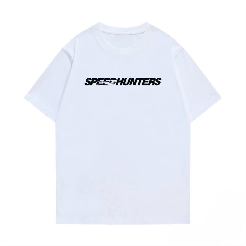 

SpeedHunters Short Sleeve SpeedHunter T-shirt Simple Clothing European and American Car Trend Short Sleeve High Quality Tee