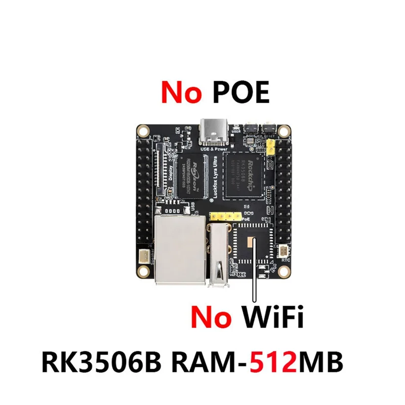 N93R Lyra Ultra RK3506B Module With 8GB EMMC, Audio And Display Integration, Absent Wifi6 And Poe Capabilities
