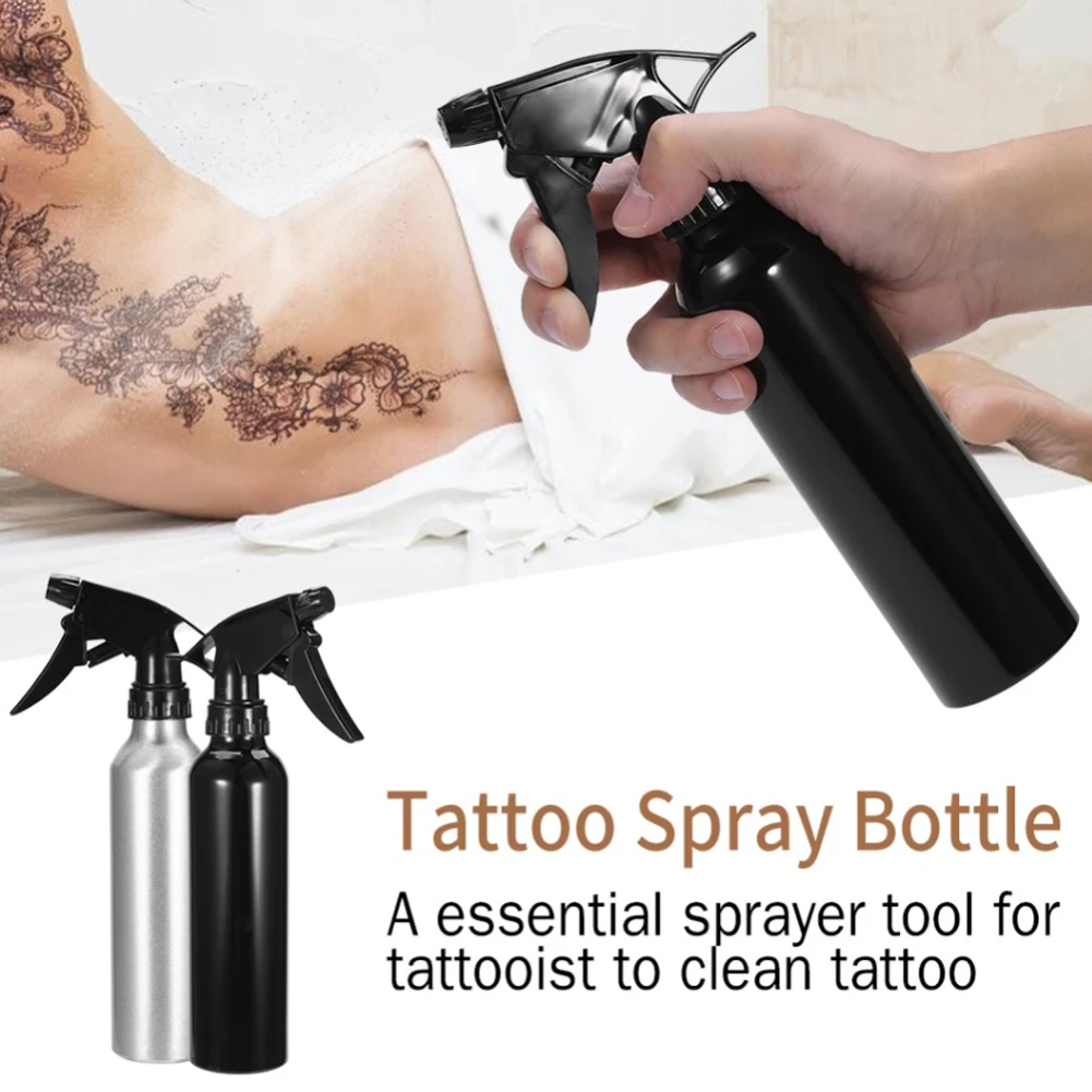 

250mL Aluminum Tattoo Spray Bottle Permanents Makeup Microblading Sprayer Tatoo Containers Tools Accessories