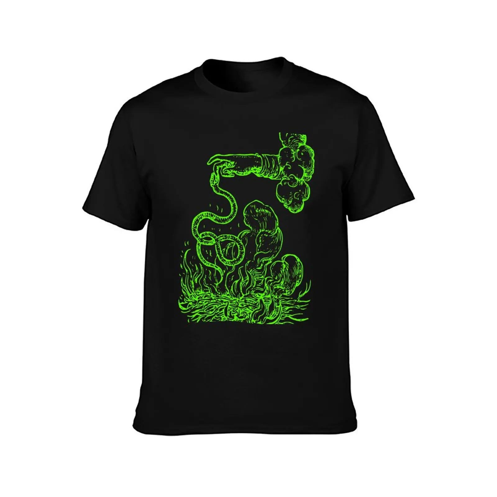 Copy of The Snake (GREEN) - Devises Héro?ques T-Shirt Summer Holiday Casual Tee T-Shirt