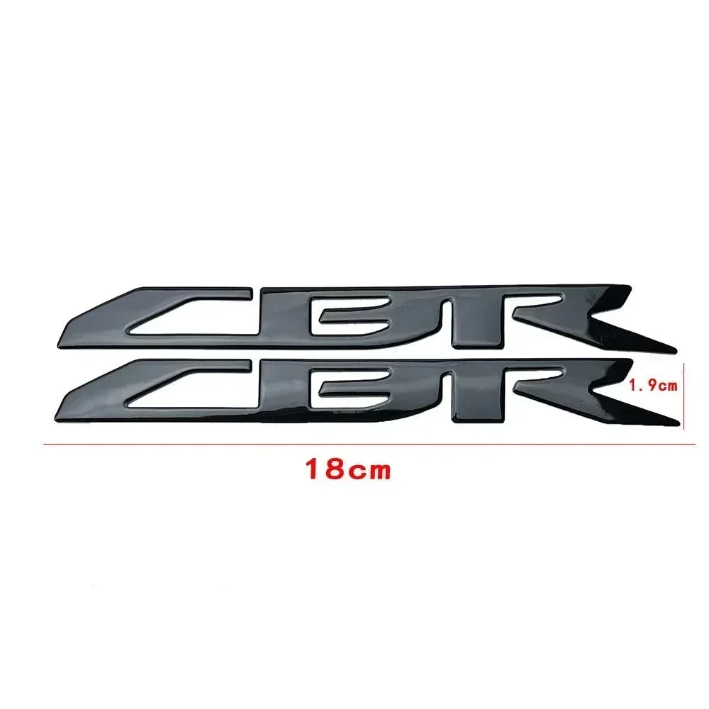 Adesivos CBR para corpo esquerdo e direito para Honda CBR 3D logotipo tridimensional adesivos de carro 400R 500R 650R adesivos à prova d'água