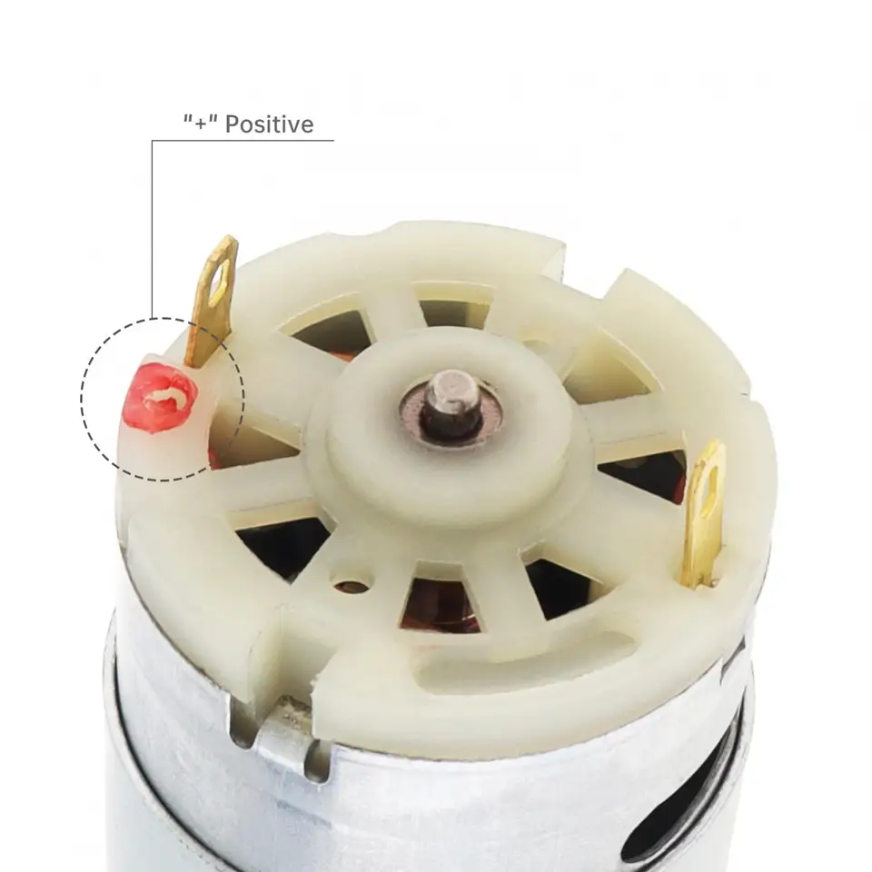 Moteur RS390 12V 20000 RPM – Pièce Auto Enfant Voiture Électrique – Faible Bruit, Résistant – 12V/6V Options