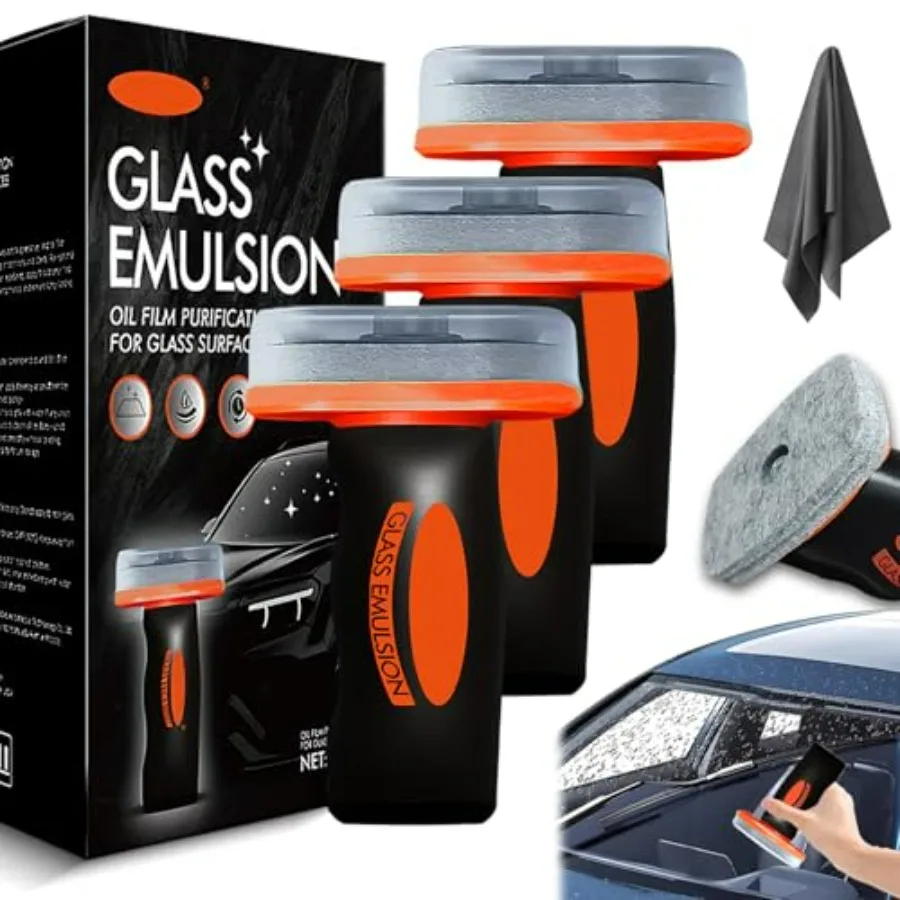 

Набор из 3-х щеток для удаления масляной пленки с автомобильных стекол, удаляет масляную пленку и загрязнения, ручная щетка для чистки автомобильных стекол.