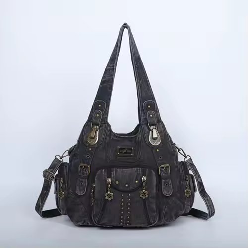 Angel kiss Bag Women Fashion Handbags Women Shoulder Bags PU Leather Handbag Female Satchel Shoulder Purse Bag bolsa feminina - Image 20