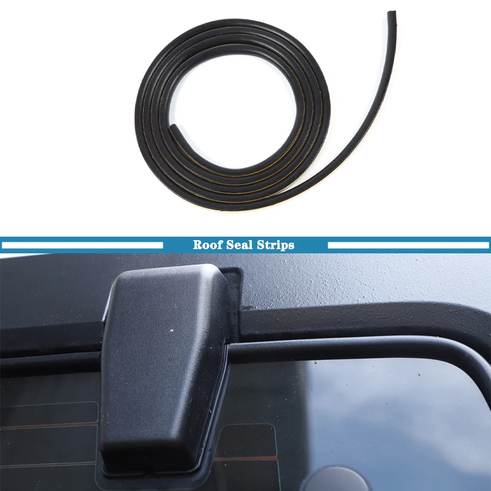 Roof Seal Strips Protection Tailgate Door Edge Windshield for Jeep Wrangler JK JL Gladiator JT 2007-2023 Car Exterior Accessory