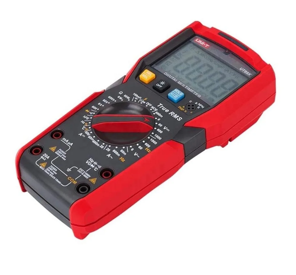 1PC NEW UNI-T UT89X Digital Multimeter True RMS, 1M Drop Proof ,Dual Range NCV test In Stock Original Box#familitrade