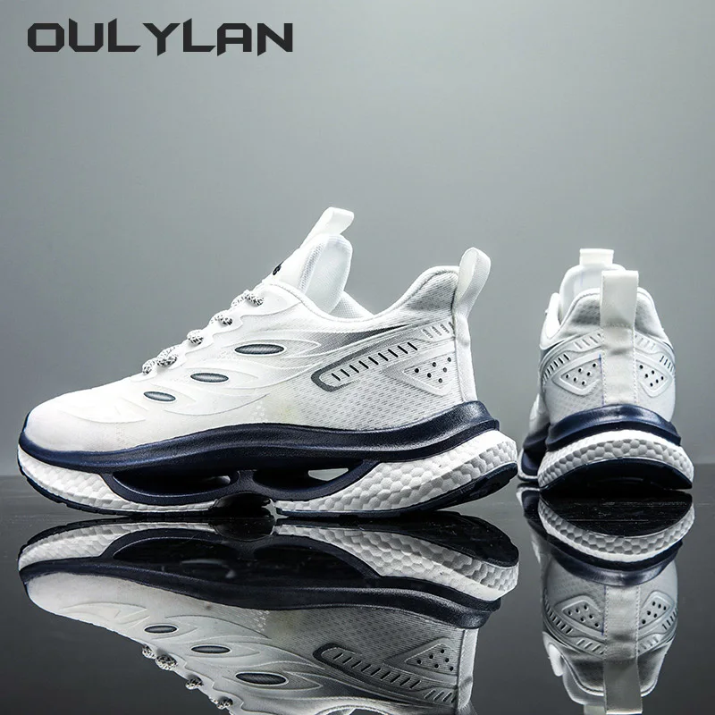 Oulylan NEW Running Shoes For Men Lightweight Breathable Mesh Soft Sneakers Women Outdoor Sports Tennis Walking Shoes