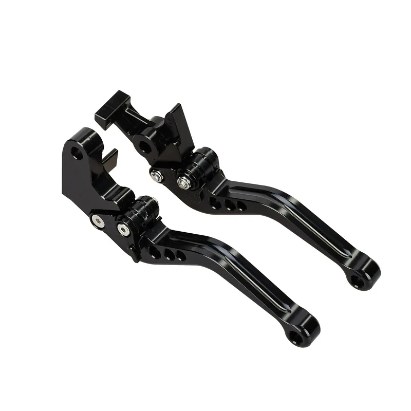 

2 пары модифицированных рычагов тормоза и сцепления MT-07/09 TRACER700 с короткими ручками в форме коровьих рожь, изготовленных с использованием технологии ЧПУ, аксессуары для руля.