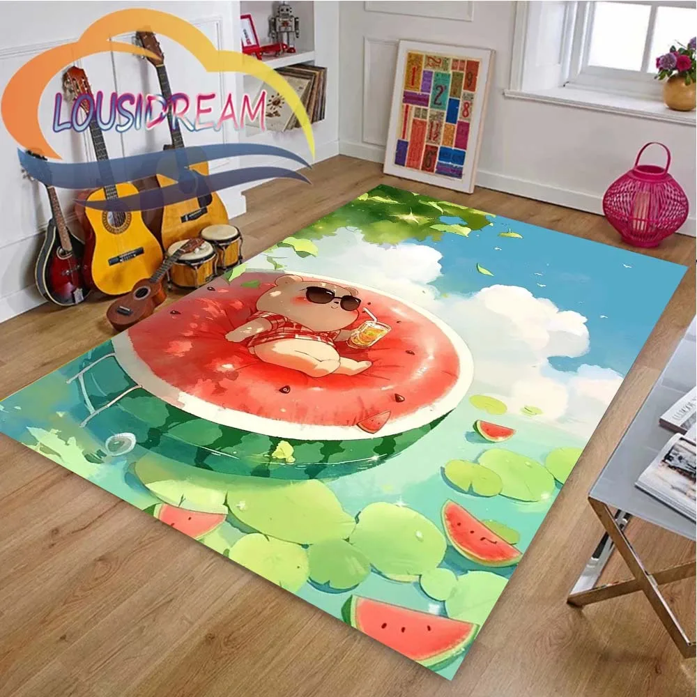 

Happy Bear Carpet,kidsNon-slipFloorMat,carpets for bed room,Carpet for Kitchen,Large size carpet for bedroom,Hot selling carpets