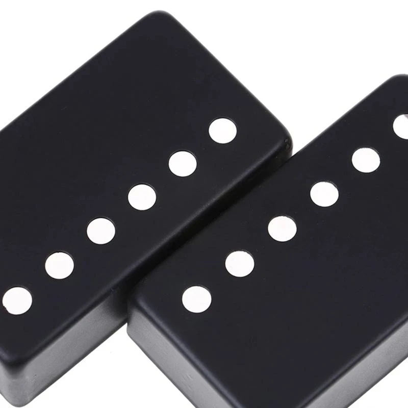 Q39E Set of 2 Pickup Covers 50mm/ 52mm Pole Spacing Pickup Cover Copper Pickup Covers