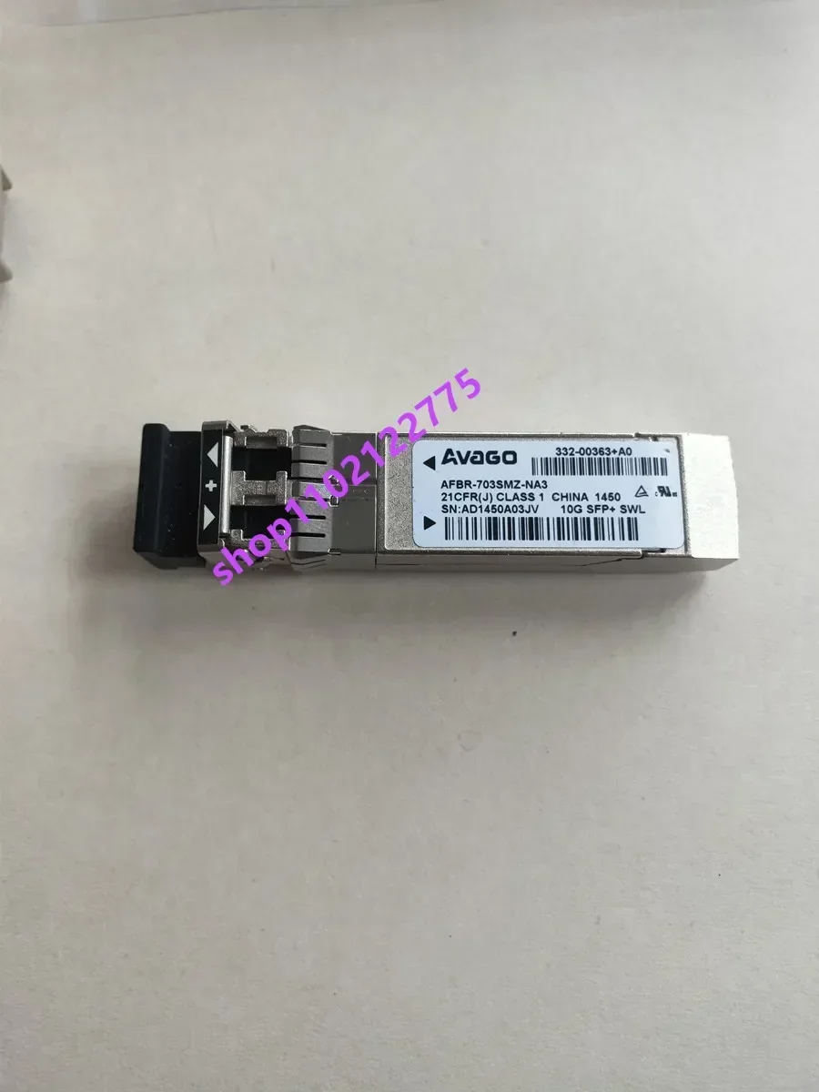 avago-afbr-703smz-na3-10g-sfp-swl-332-00363-a0-x6599a-r6-10g-multimode-dual-fiber-transceiver-module-10g-sr-switch