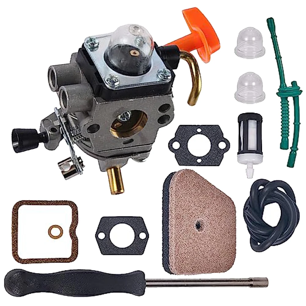 Engine Tuning Carburetor Maintenance FS110R Valve Adjustment Kit FS130R Carburetor Easy Installation Efficient Fuel Economy