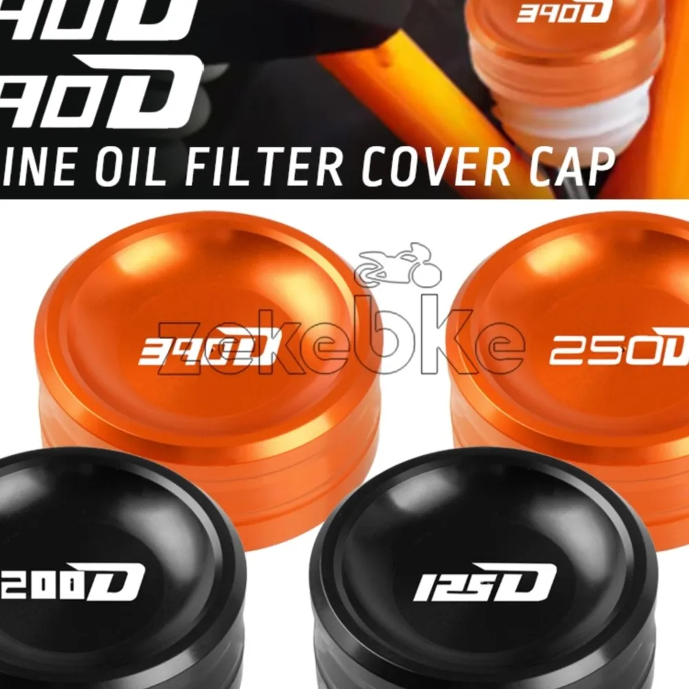 For KTM DUKE390 2013 RC390 2014 2015 2016 DUKE 250 390 2017 2018 Motorcycle RC/DUKE 125/200 all year Engine Oil Filter Cover Cap