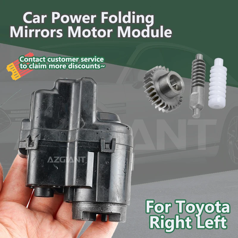 

AZGIANT For Toyota Alphard Vellfire MK3 2015-2023 Car Electric Fold Exterior Mirrors Motor module easy to install disassemble