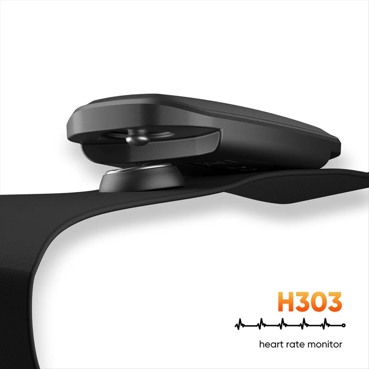 

ABJV H303 Heart Rate Monitor Chest Strap Bluetooth & ANT+ Dual Mode Sensor for Cycling Running Fitness