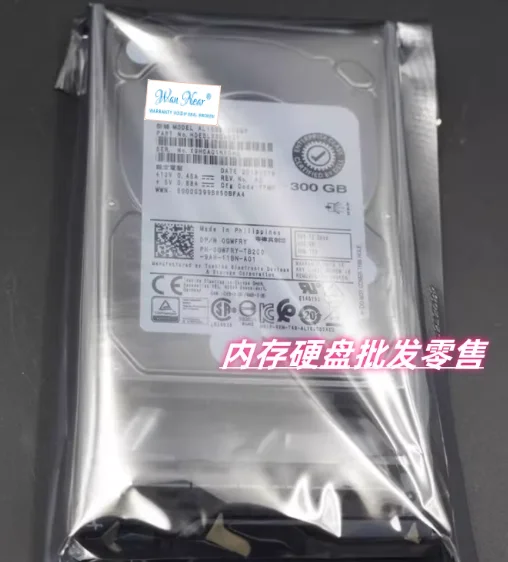 

Дисковый накопитель для сервера Dell 300 ГБ 10K SAS 12G 2.5 0GWFRY AL15SEB030NY 300G