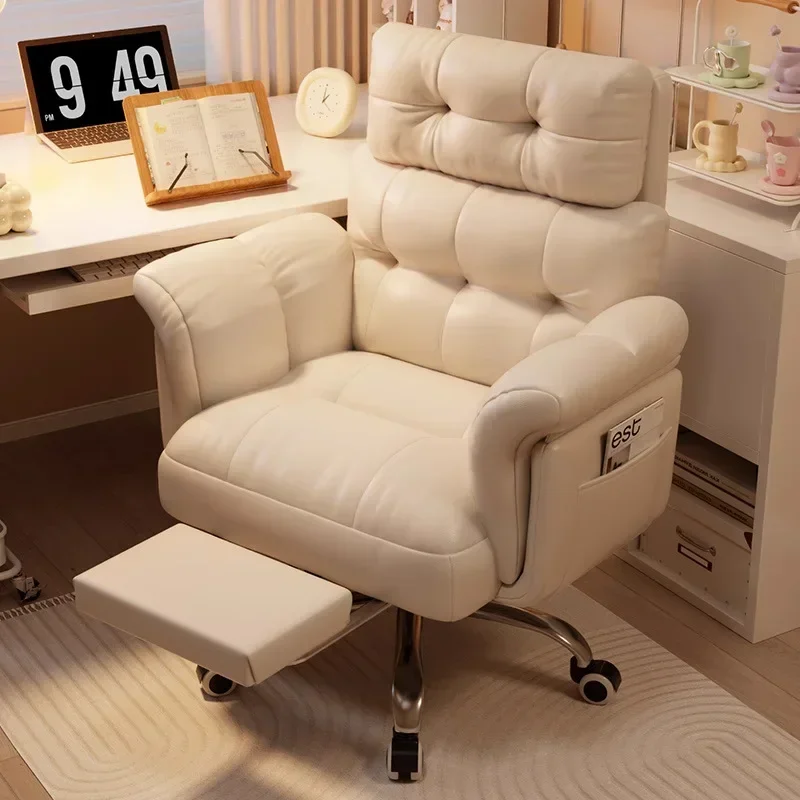 Exquisite Multi-functional Computer chair Lazy sofa chair Recumbable e-sports chair Office seat Desk swivel chair
